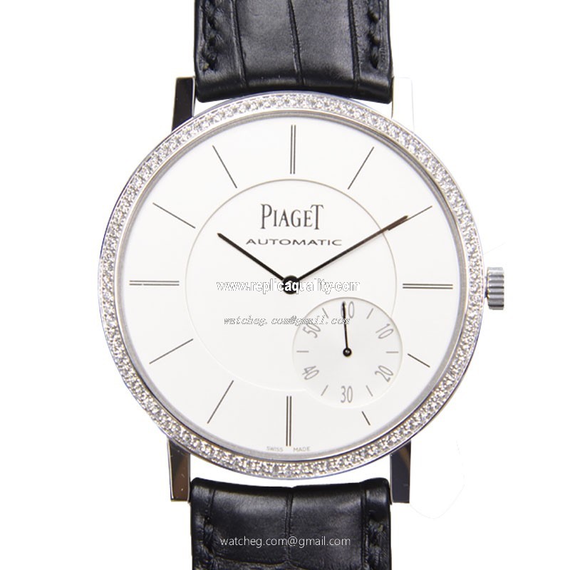 Piaget ALTIPLANO G0A36138 Automatic 18kt White Gold & Diamond Silvery & White