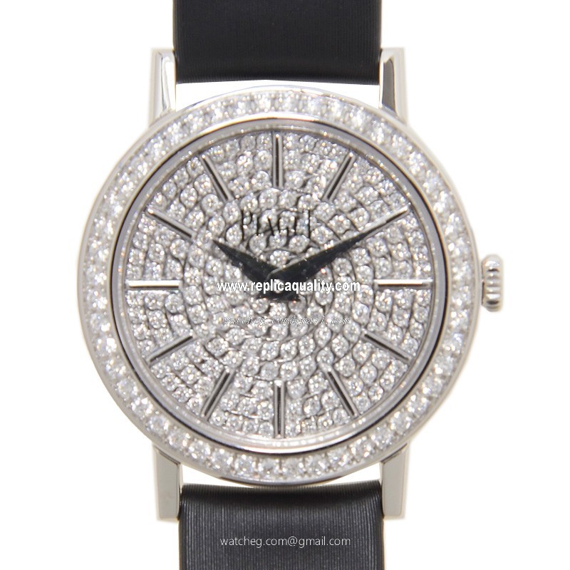 Piaget ALTIPLANO G0A37033 Quartz 18kt White Gold & Diamond & Steel Silver