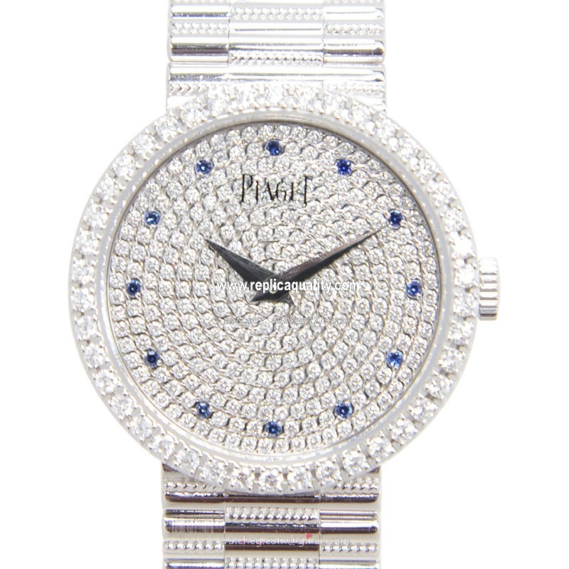 Piaget TRADITION G0A37043 Manual Wind 18kt White Gold & Diamond Silver