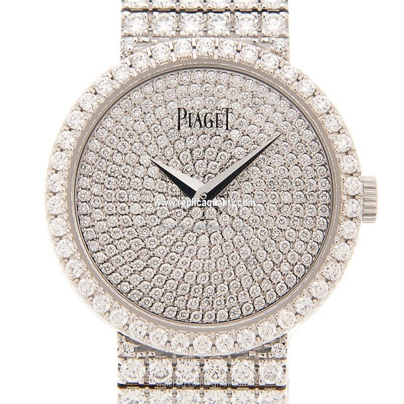 Piaget TRADITION G0A38020 Manual Wind 18kt White Gold & Diamond Silver