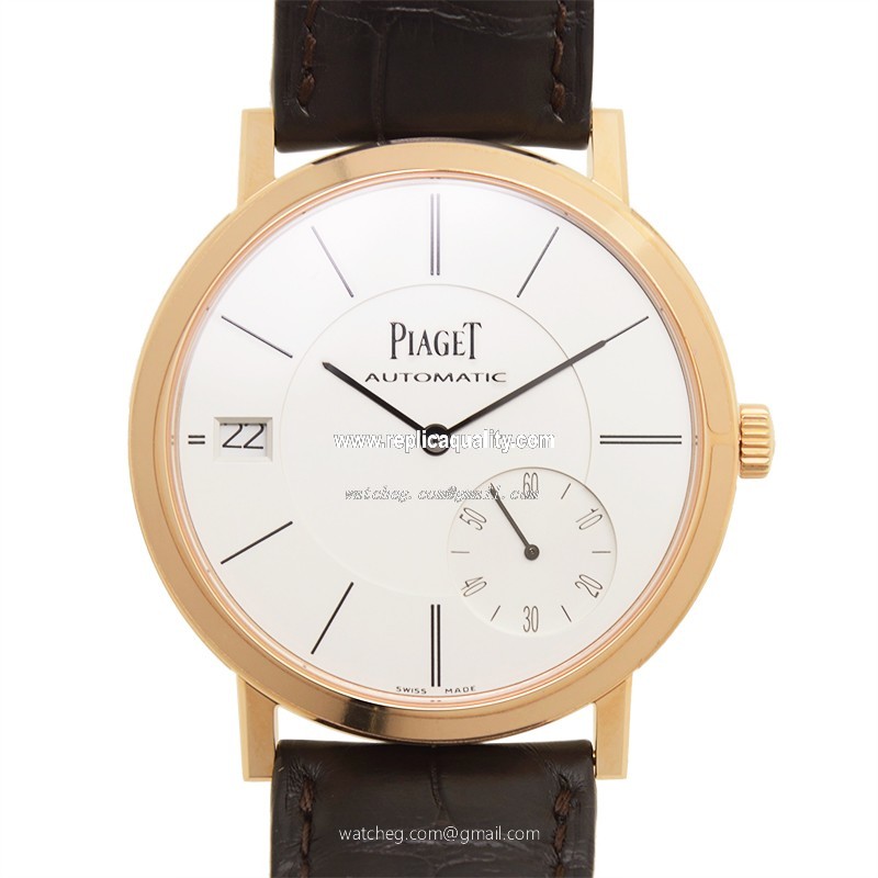 Piaget ALTIPLANO G0A38131 Automatic 18kt Rose Gold Silver
