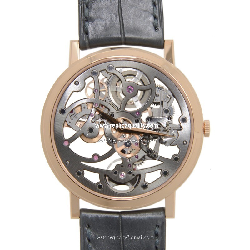 Piaget ALTIPLANO G0A38132 Automatic 18kt Rose Gold Dark grey