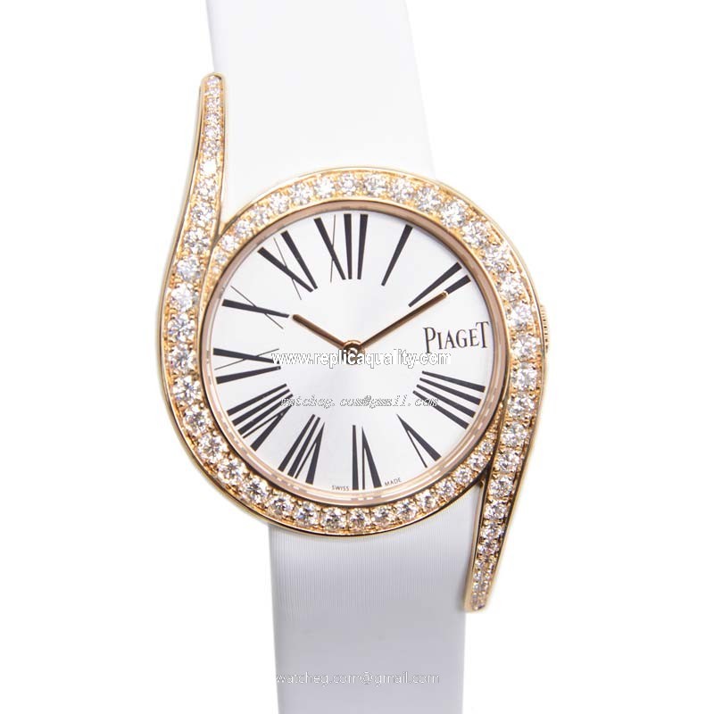 Piaget LIMELIGHT G0A38161 Quartz 18kt Rose Gold & Diamonds Silver