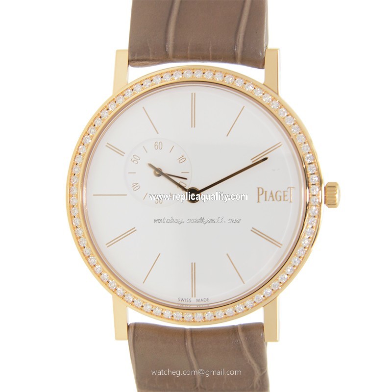 Piaget ALTIPLANO G0A39107 Manual Wind 18kt Rose Gold & Diamonds White