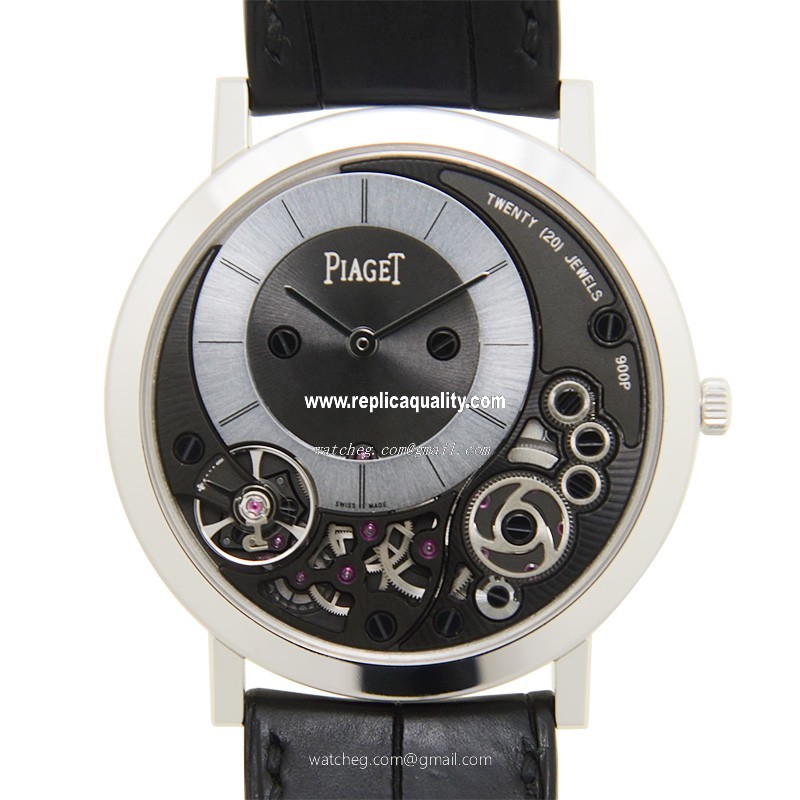 Piaget ALTIPLANO G0A39111 Manual Wind 18kt White Gold Black