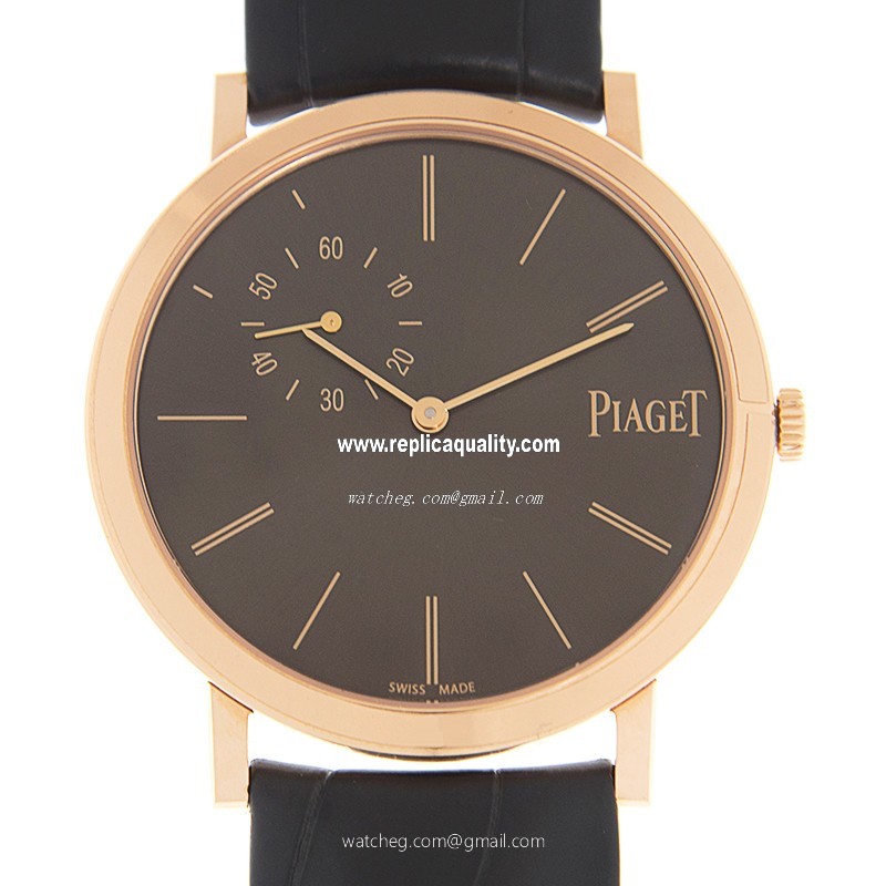 Piaget ALTIPLANO G0A41113 Manual Wind 18kt Rose Gold Gray