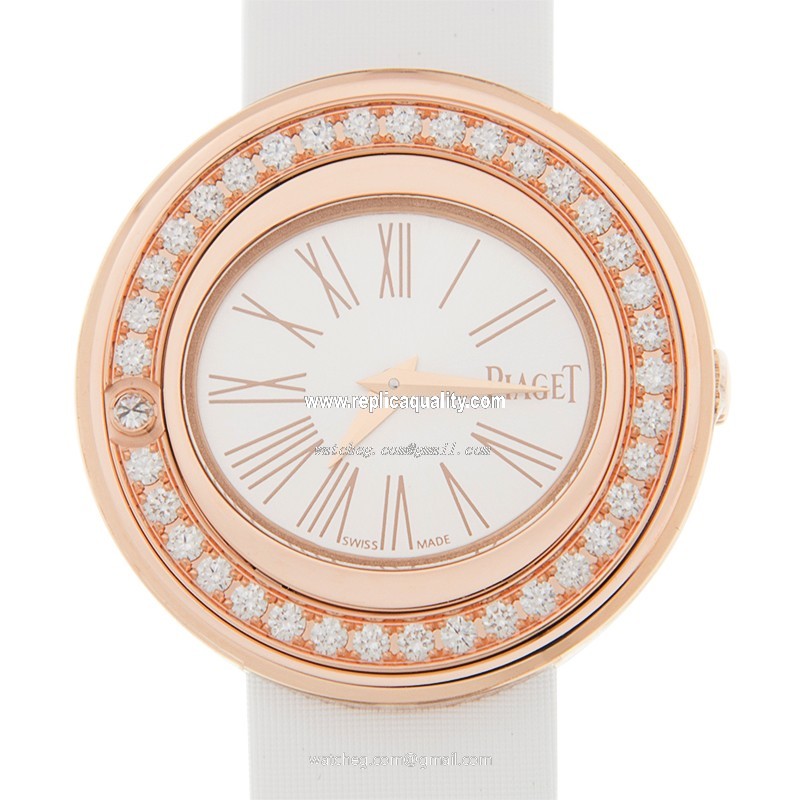 Piaget POSSESSION G0A41188 Quartz 18kt Rose Gold & Diamonds Silver