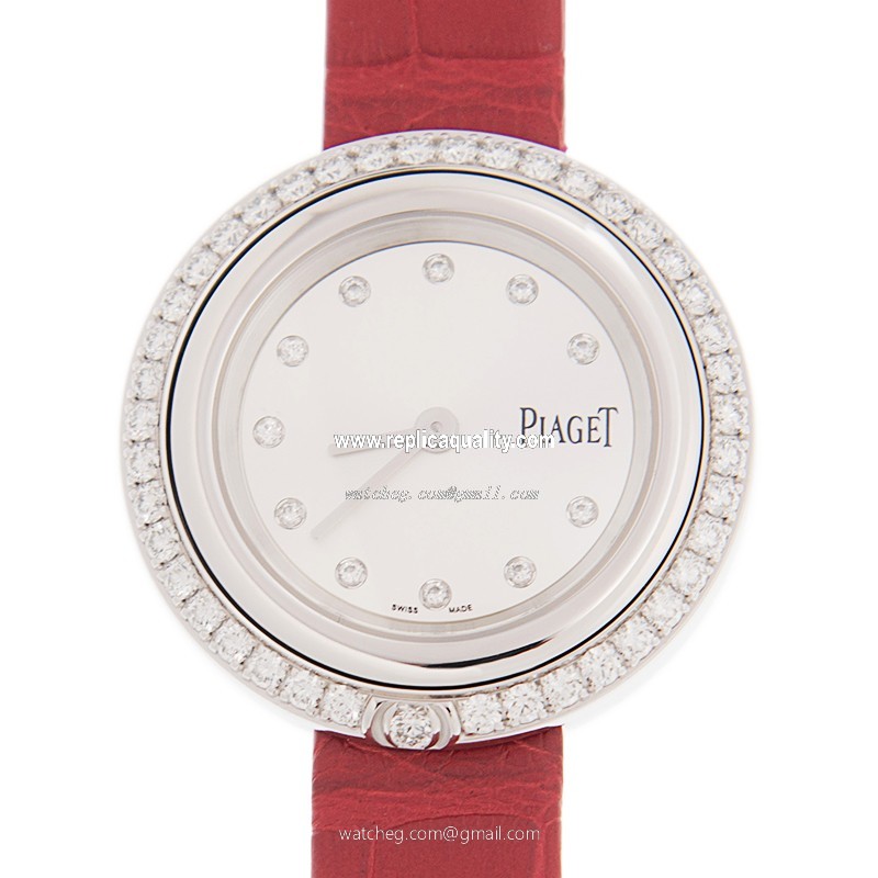 Piaget POSSESSION G0A43084 Quartz 18kt White Gold & Diamond Silver