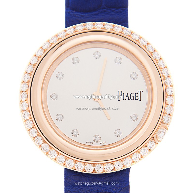 Piaget POSSESSION G0A43092 Quartz 18kt Rose Gold & Diamonds Silver