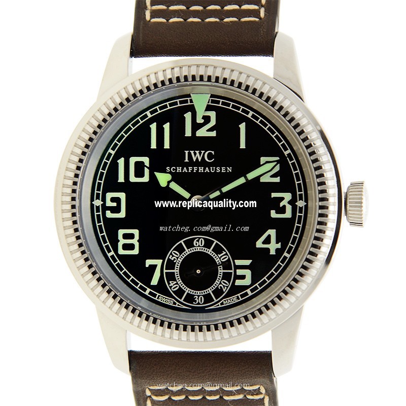 IWC PILOTS IW325401 Manual Wind Stainless Steel Black