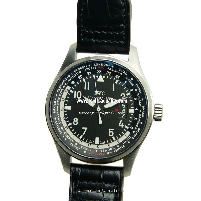 IWC PILOTS IW326201 Automatic Stainless Steel Black