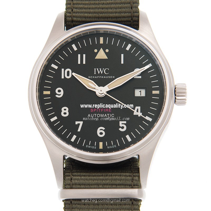 IWC PILOTS IW326801 Automatic Stainless Steel Black