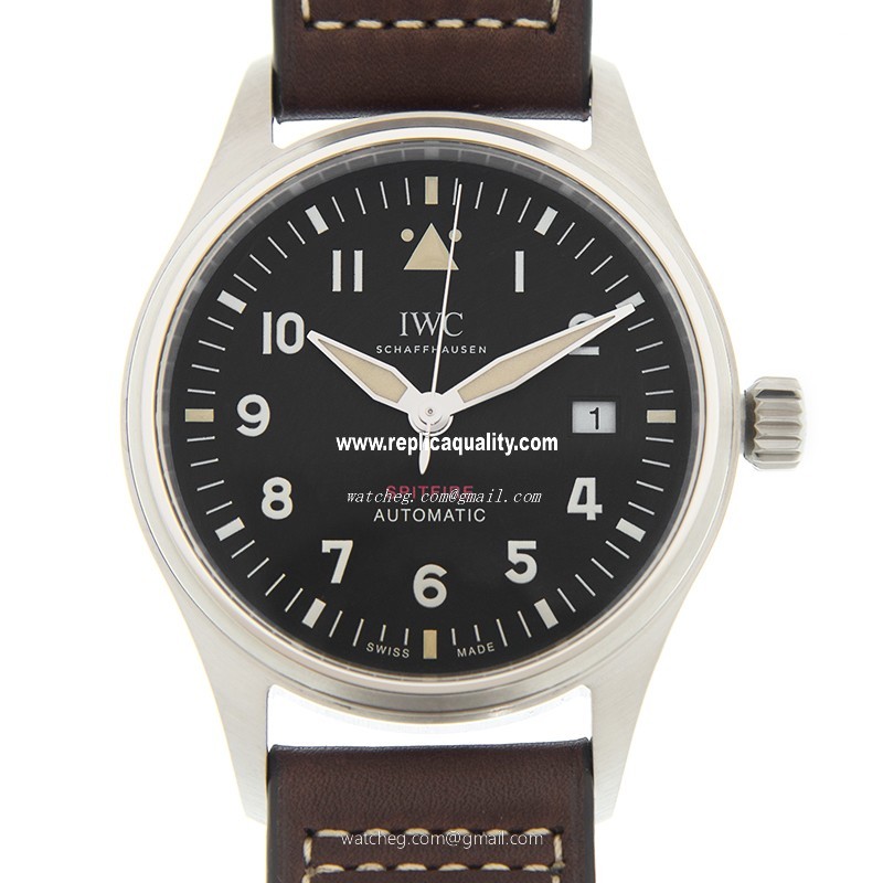 IWC SPITFIRE IW326803 Automatic Stainless Steel Black