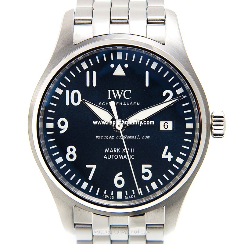 IWC PILOTS IW327014 Automatic Stainless Steel Blue