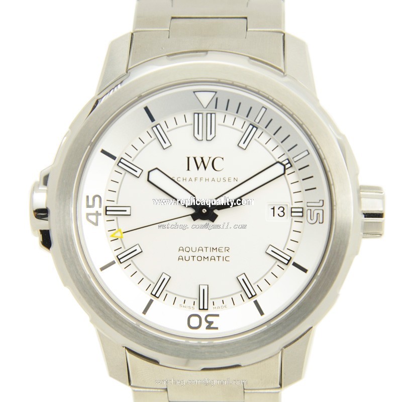 IWC AQUATIMER IW329004 Automatic Stainless Steel Silver & White