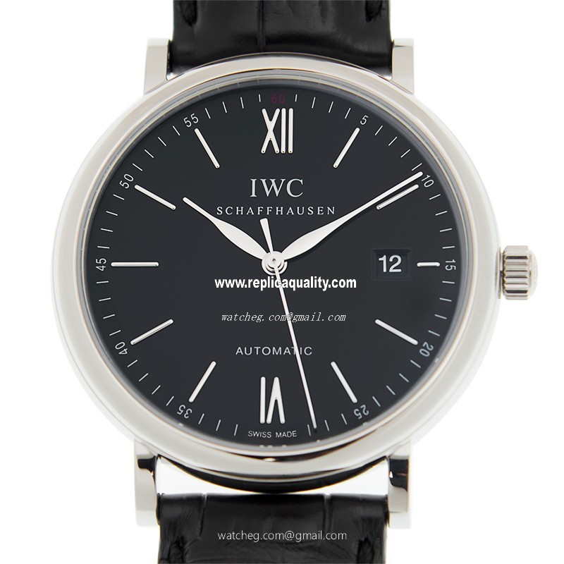 IWC PORTOFINO IW356502 Automatic Stainless Steel Black
