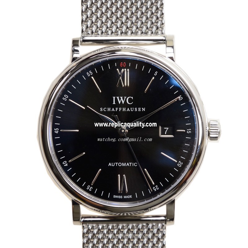 IWC PORTOFINO IW356506 Automatic Stainless Steel Black
