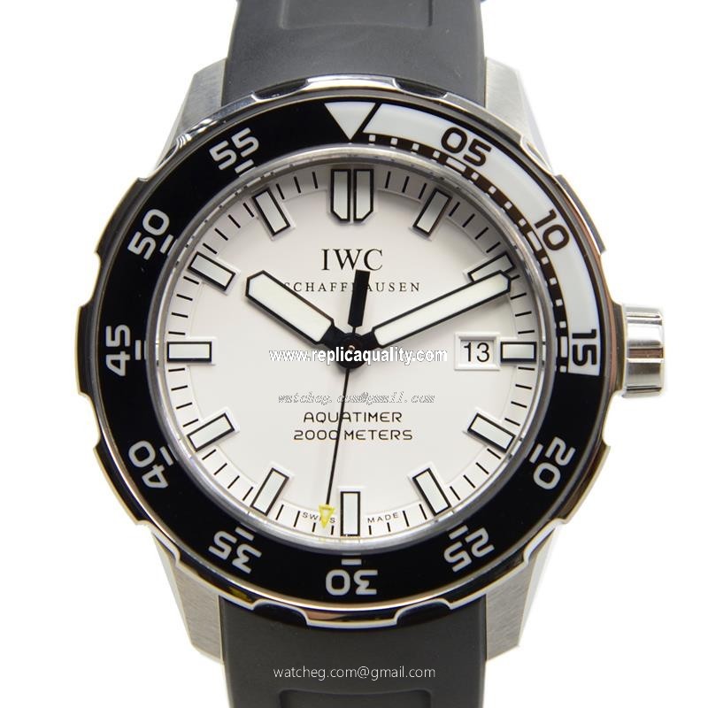IWC AQUATIMER IW356806 Automatic Stainless Steel White