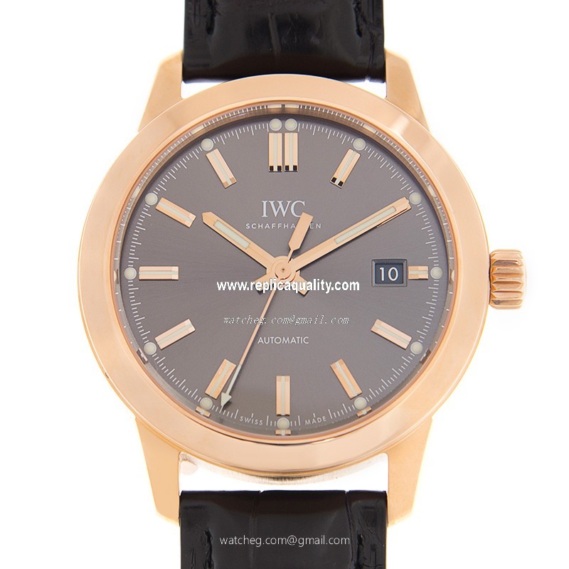 IWC INGENIEUR IW357003 Automatic 18kt Rose Gold Gray