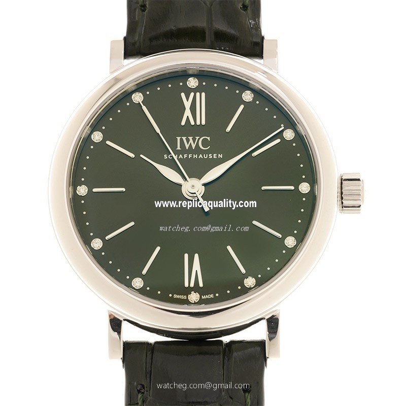 IWC PORTOFINO IW357405 Automatic Stainless Steel Green