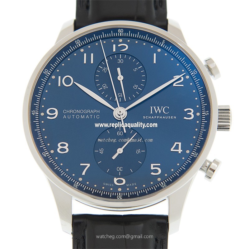 IWC PORTUGUESE IW371606 Automatic Stainless Steel Blue