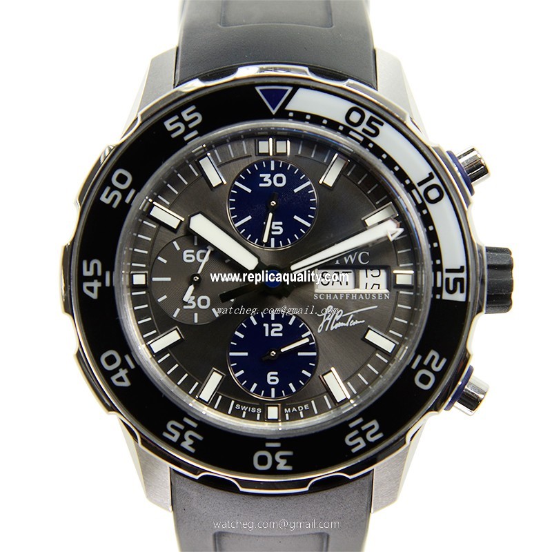 IWC AQUATIMER IW376706 Automatic Stainless Steel Dark Grey