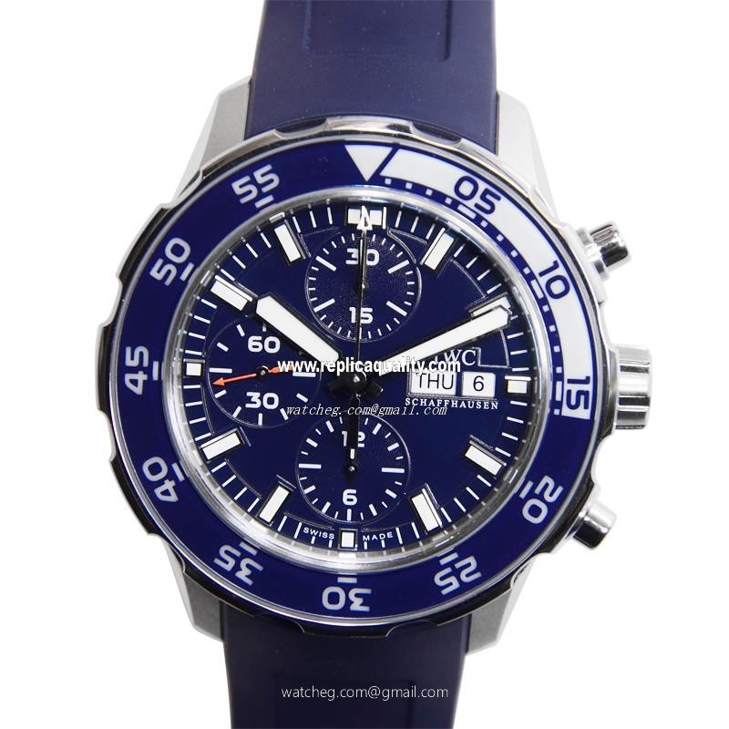 IWC AQUATIMER IW376711 Automatic Stainless Steel Dark Blue