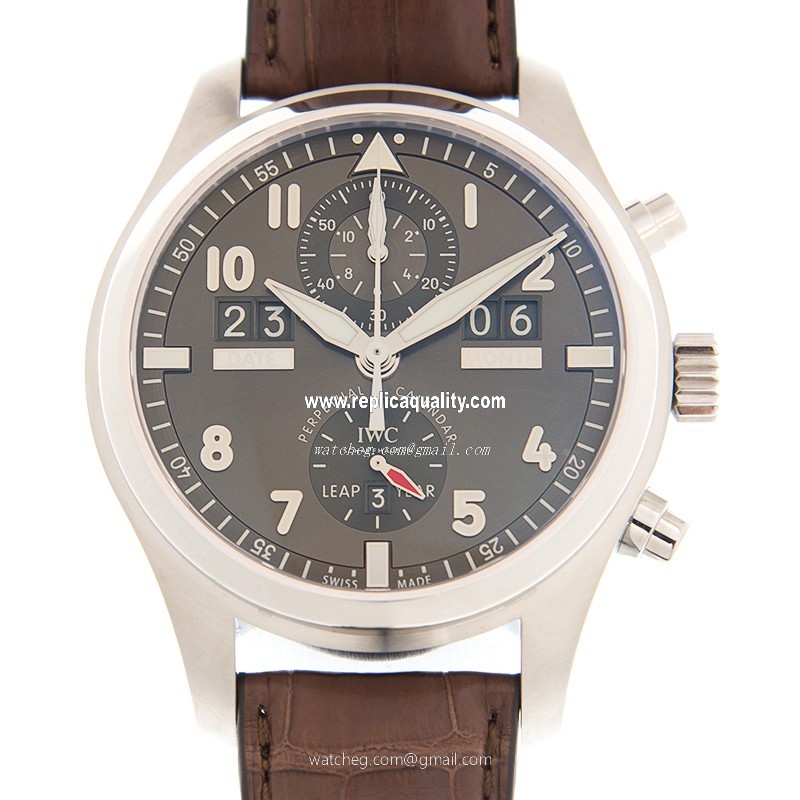 IWC PILOTS IW379107 Automatic Stainless Steel Gray
