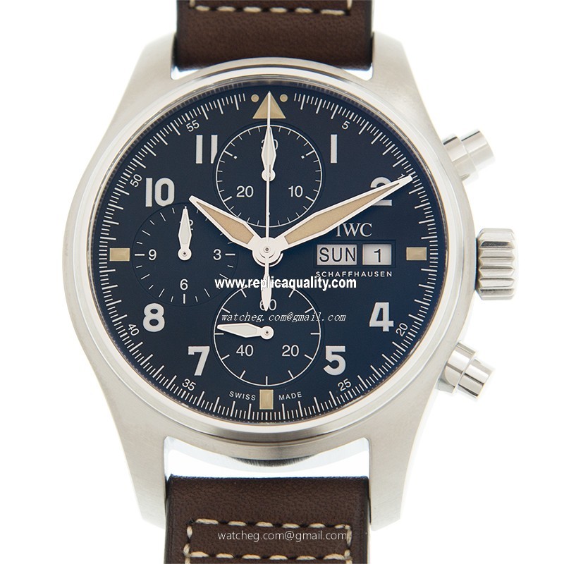 IWC PILOTS IW387903 Automatic Stainless Steel Black