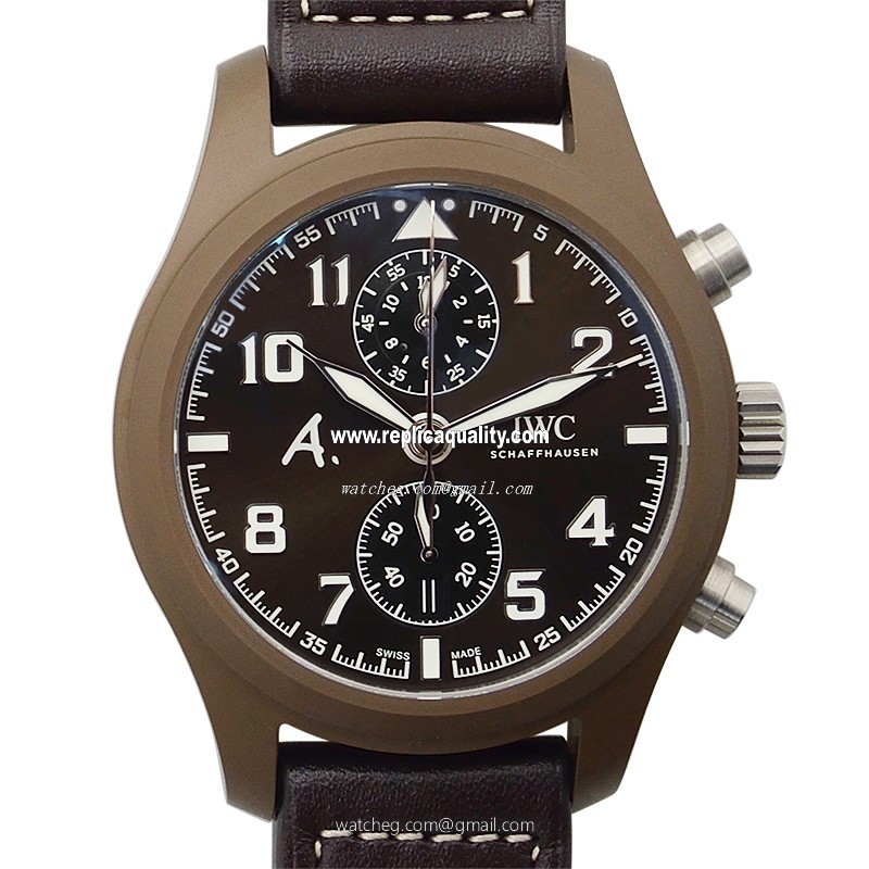 IWC PILOTS IW388004 Automatic Ceramics Brown