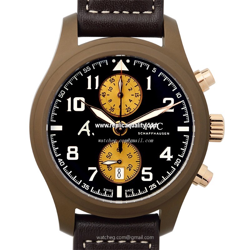 IWC PILOTS IW388006 Automatic Ceramic Brown