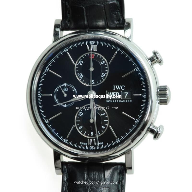 IWC PORTOFINO IW391002 Automatic Stainless Steel Black