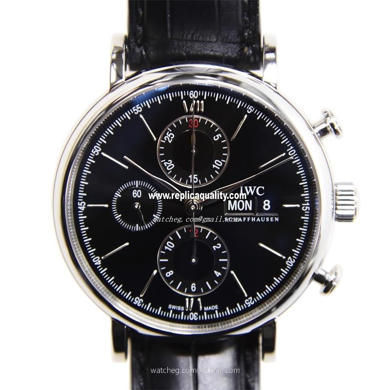 IWC PORTOFINO IW391008 Automatic Stainless Steel Black