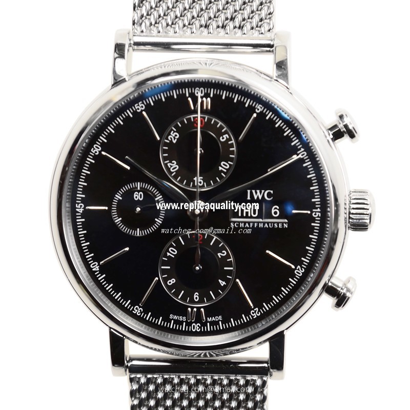 IWC PORTOFINO IW391010 Automatic Stainless Steel Black