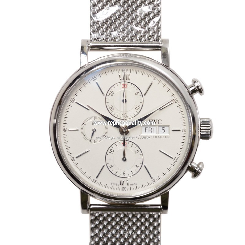 IWC PORTOFINO IW391015 Automatic Stainless Steel White