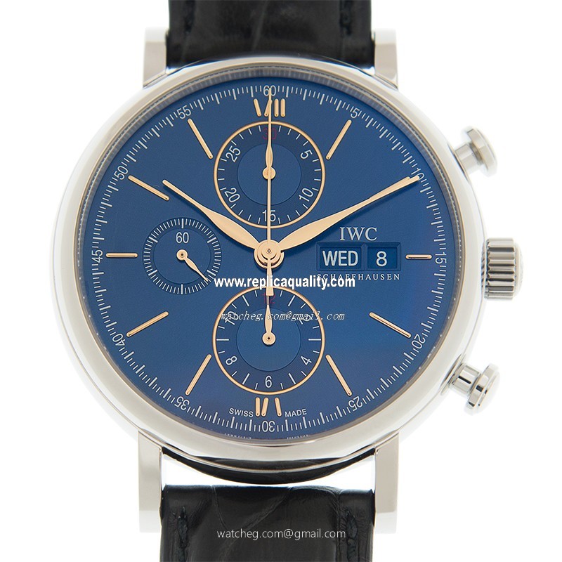 IWC PORTOFINO IW391036 Automatic Stainless Steel Blue