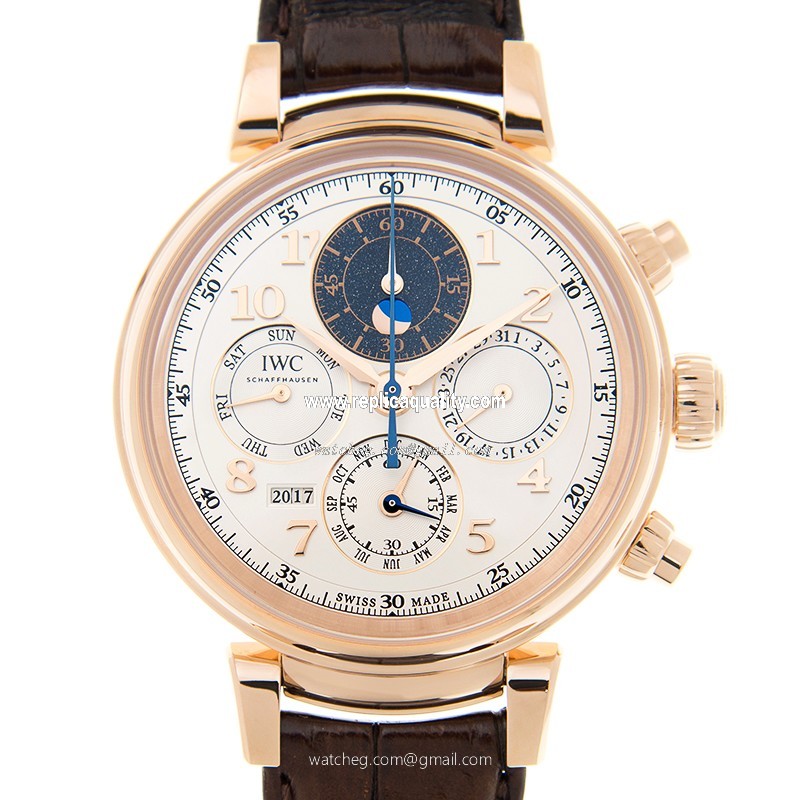 IWC DA VINCI IW392101 Automatic 18kt Rose Gold White