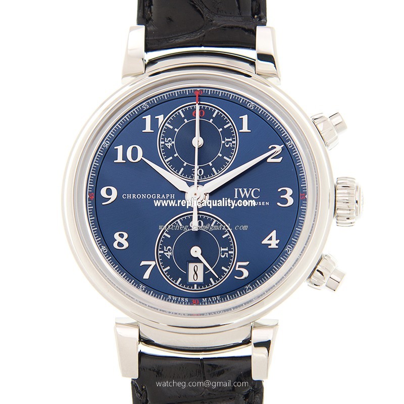 IWC DA VINCI IW393402 Automatic Stainless Steel Dark Blue