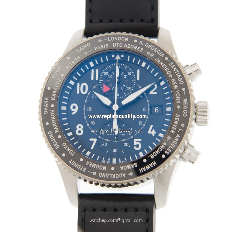 IWC PILOTS IW395001 Automatic Stainless Steel Black