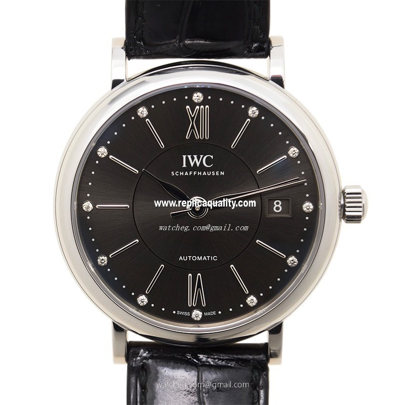 IWC PORTOFINO IW458102 Automatic Stainless Steel Dark Grey