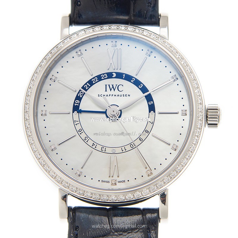 IWC PORTOFINO IW459101 Automatic Stainless Steel & Diamonds White