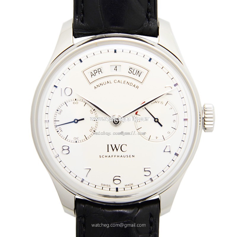 IWC PORTUGUESE IW503501 Automatic Stainless Steel Silvery & White