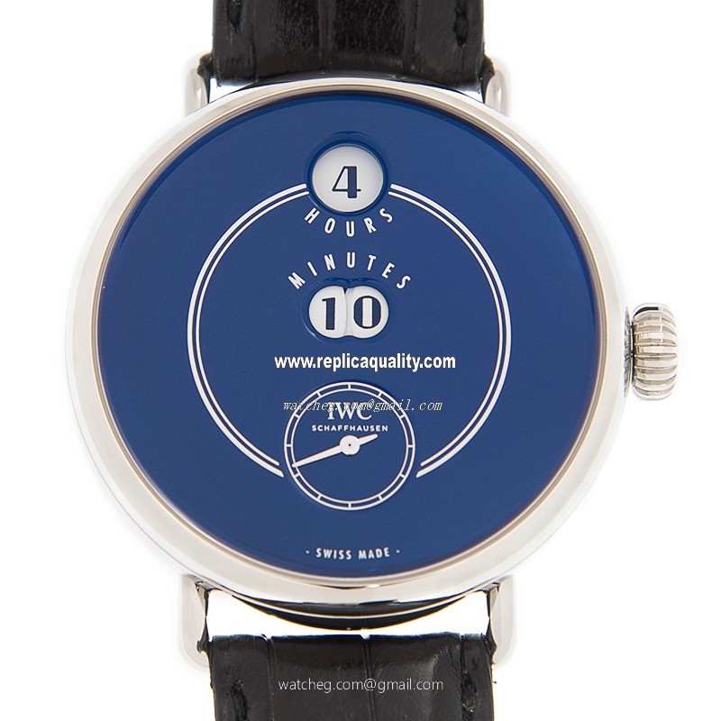 IWC ANNIVERSARY SERIES IW505003 Manual Wind Stainless Steel Blue