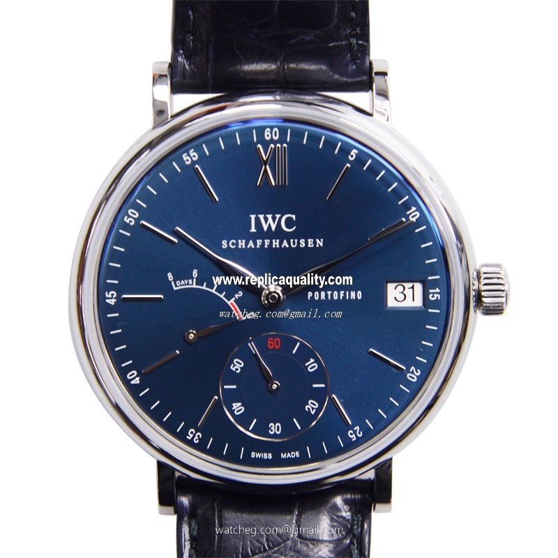 IWC PORTOFINO IW510106 Manual Wind Stainless Steel Blue