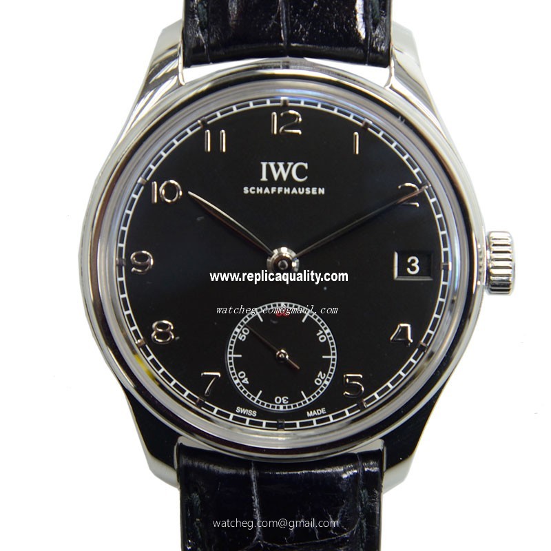 IWC PORTUGUESE IW510202 Manual Wind Stainless Steel Black