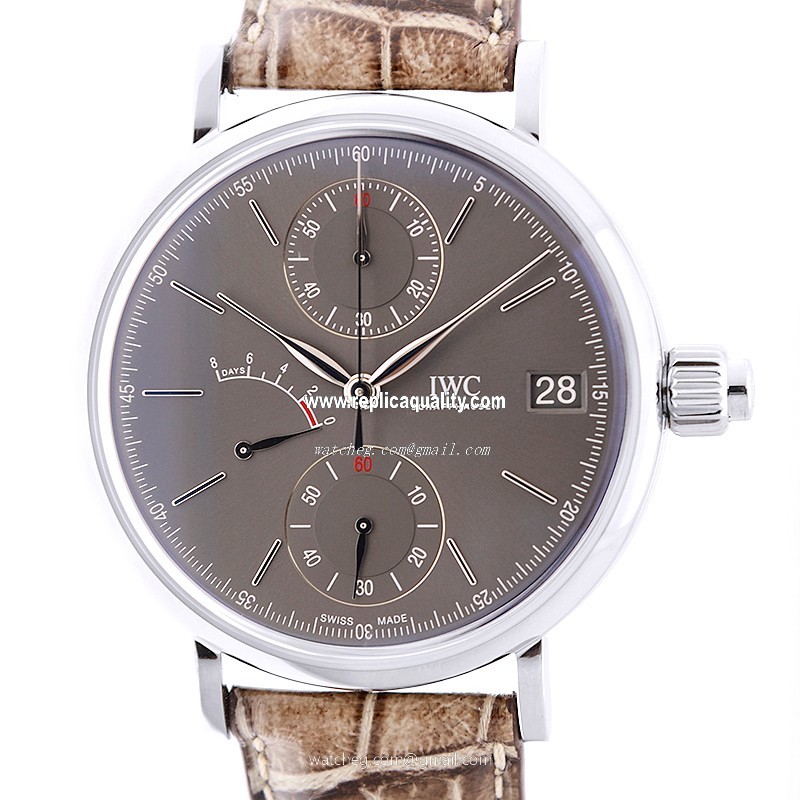 IWC PORTOFINO IW515103 Manual Wind 18kt White Gold Gray