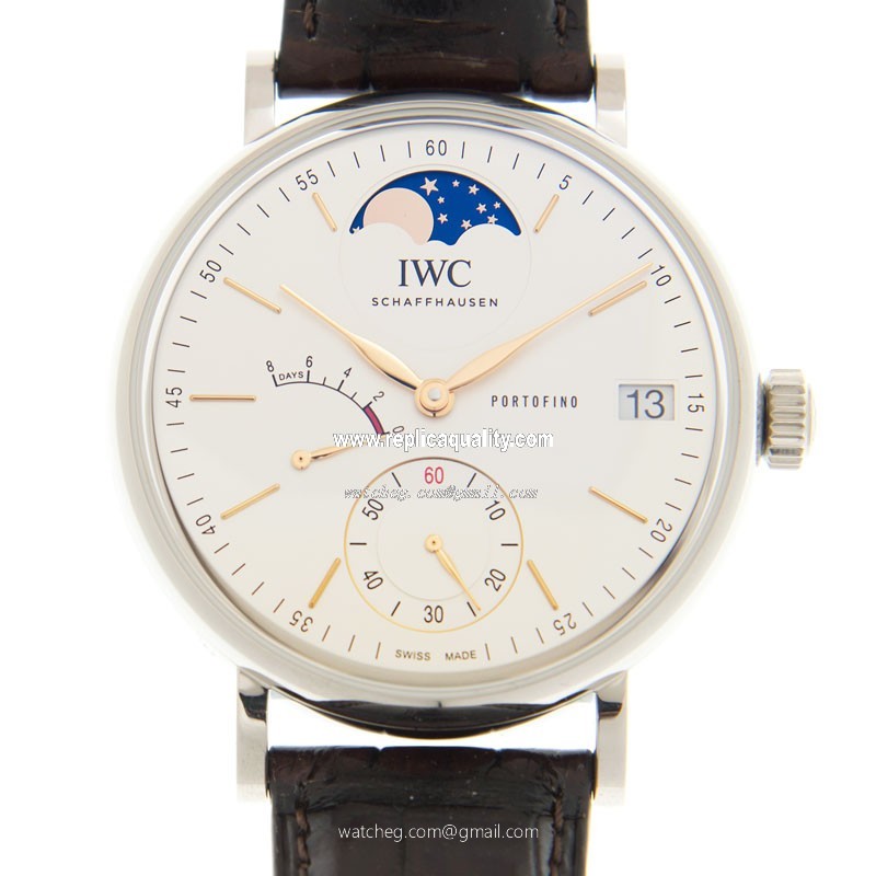 IWC PORTOFINO IW516401 Manual Wind Stainless Steel White