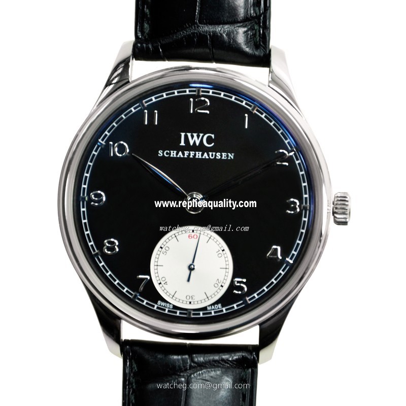 IWC PORTUGUESE IW545404 Manual Wind Stainless Steel Black