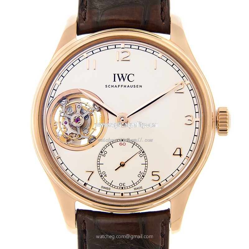 IWC PORTUGUESE IW546302 Manual Wind 18kt Rose Gold White