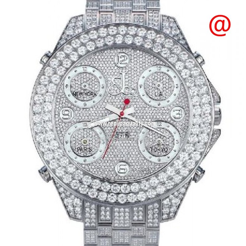 Jacob & Co JC30JDC Quartz Stainless Steel & Diamonds Silver